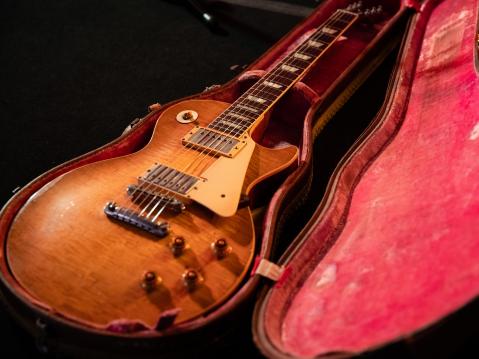 Alkuperäinen legendaarinen 1959 Gibson Les Paul.