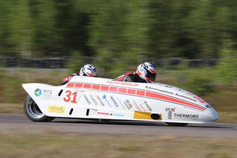 Eero Pärm ja Lauri Lipstok keräsivat Motoparkista täydet pisteet. Kuva: Harjukuvat