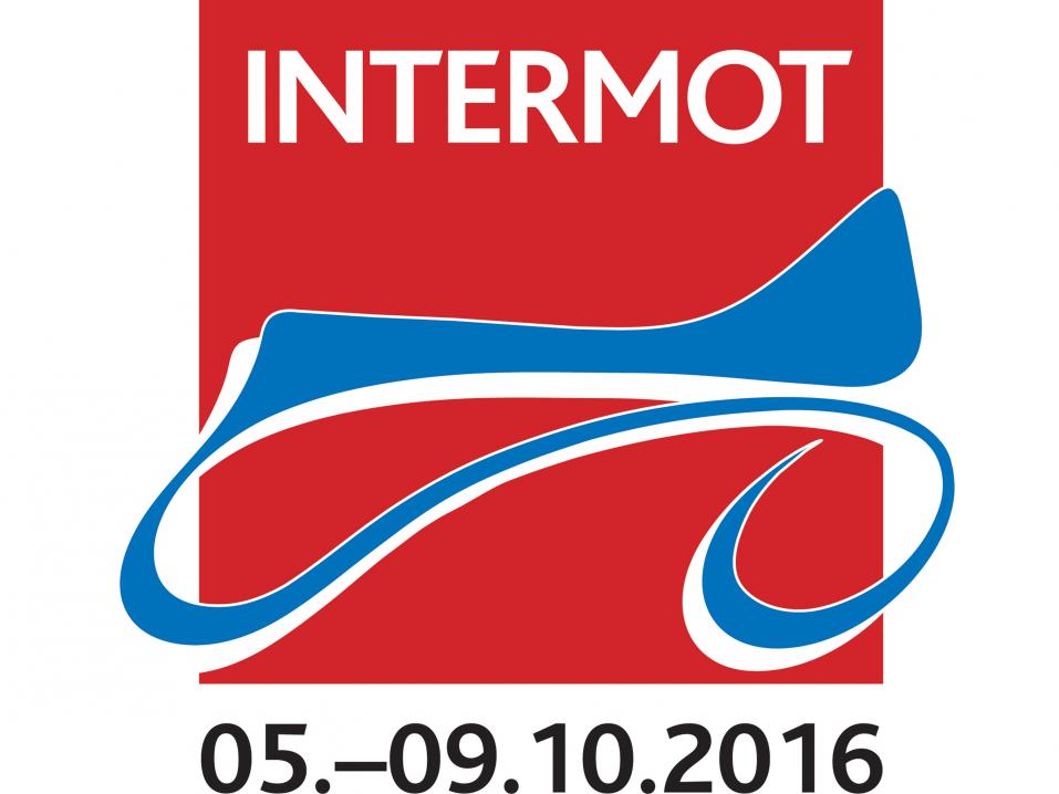 Kölnin Intermot -mp-messujen logo.
