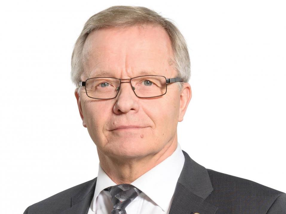Pekka Majuri, 67, Helsingin kokoomuksen puheenjohtaja ja kaupunginvaltuutettu.