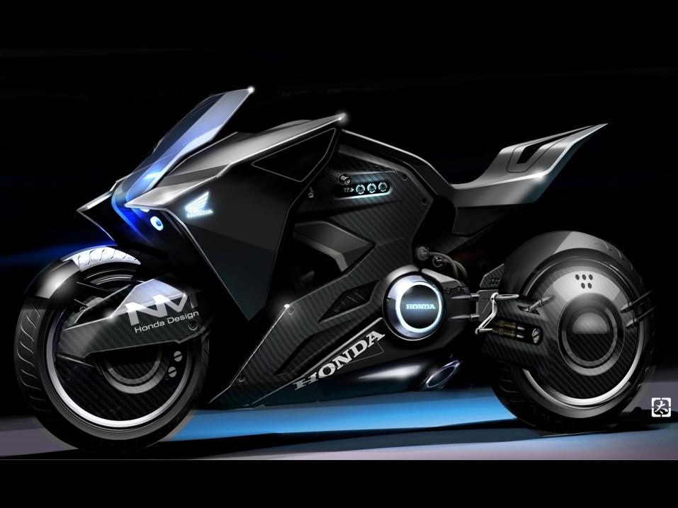 Honda futuristinen moottoripyörä, joka perustuu NM4 Vultukseen nähdään elokuvassa Ghost in the Shell.