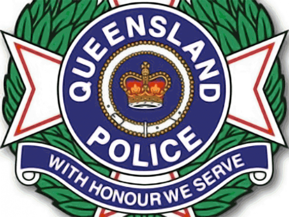 Queenslandin poliisin logo.