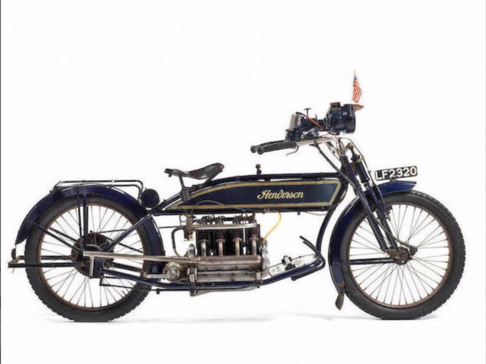 1914 Henderson 1,068cc Model C Four