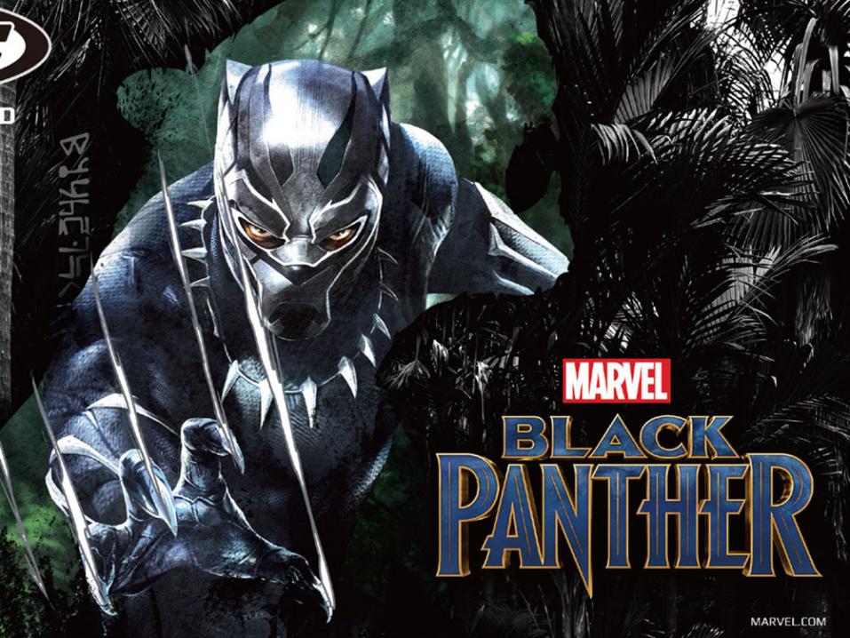 Marvelin Black Panther asuineen.