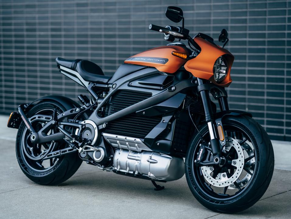 Harley-Davidsonin sähkömoottoripyörä LiveWire.