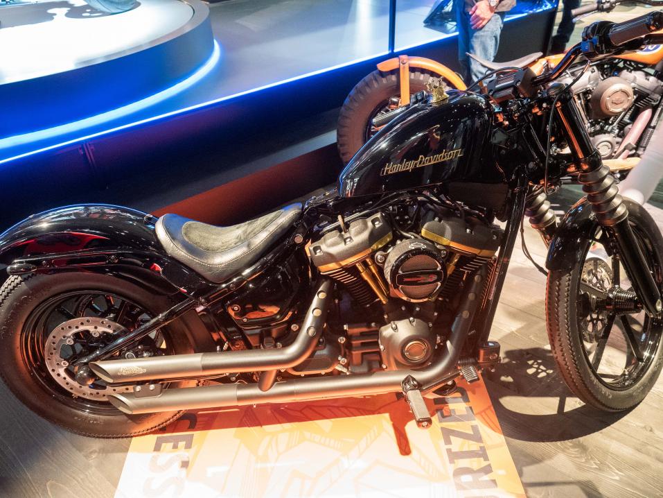 Bangkokin Harley-Davidsonin voittajapyörä 'Prince'.