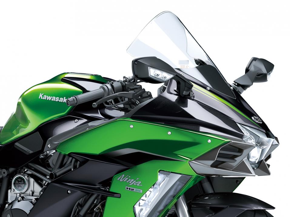 Vuosimallin 2020 Kawasaki H2 SX.