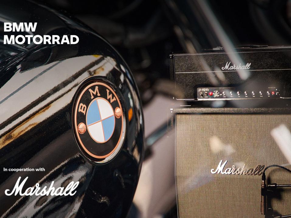 BMW ja brittiläinen kaiutin- ja vahvistinvalmistaja Marshall ryhtyvät yhteistyöhön uusien äänentoistojärjestelmien kehittäiseksi BMW:n moottoripyöriin.