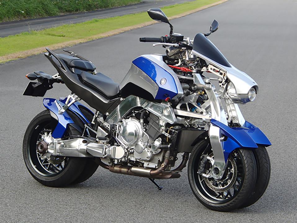 Yamahan t&k-käyttöön suunniteltu kantattava nelipyöräinen moottoripyörä OR2T.