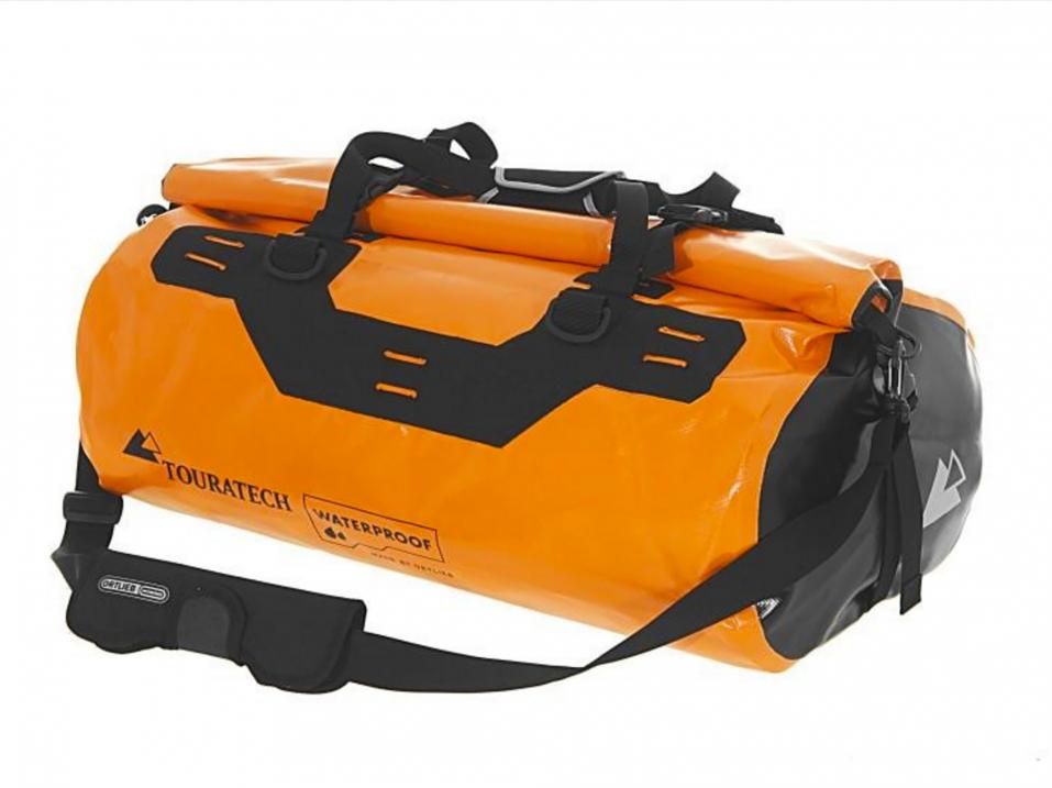 Touratech - Ortlieb Adventure Rack-Pack, koko L, 49 litraa, väri oranssi / musta.