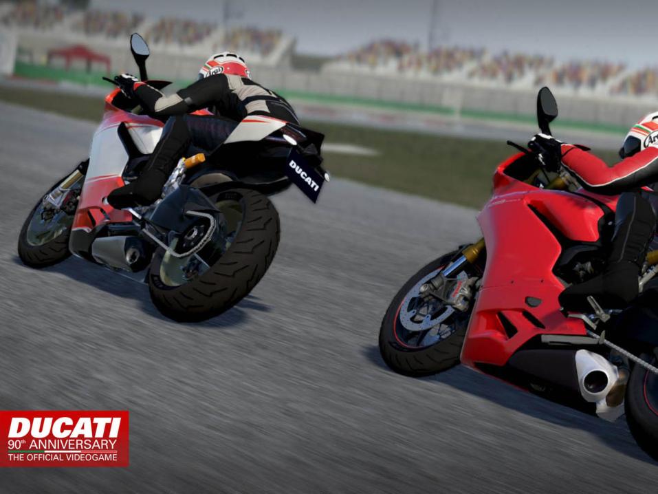 Kuva Ducatin kesäkuussa ilmestyvältä videopeliltä.