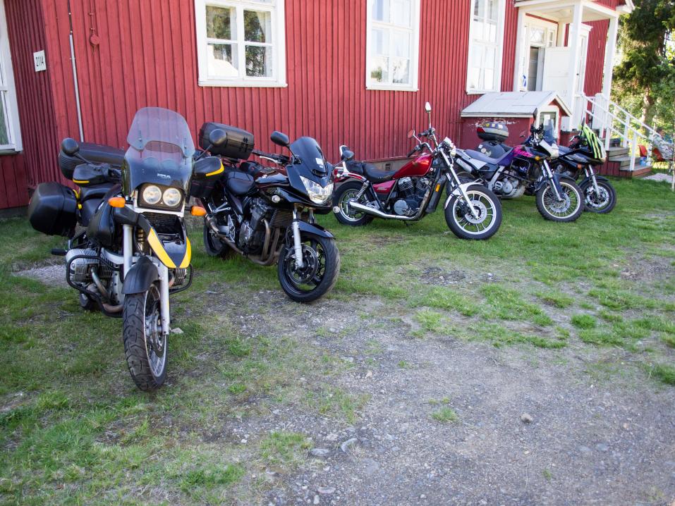 Siku-Moto MC:n Juhannusralli sujui aattona leppoisissa merkeissä. Kuva vuodelta 2016.