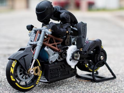 3D-tulostettu 2016 2016 Ducati Draxter Concept Drag Bike