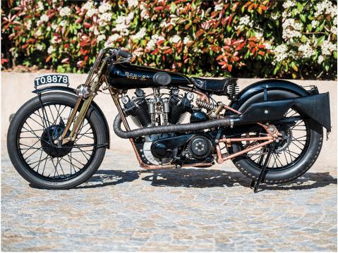 1928 Brough Superior SS100 'Moby Dick'.