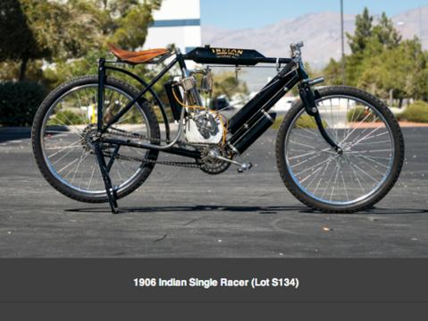 1906 Indian Single Racer.