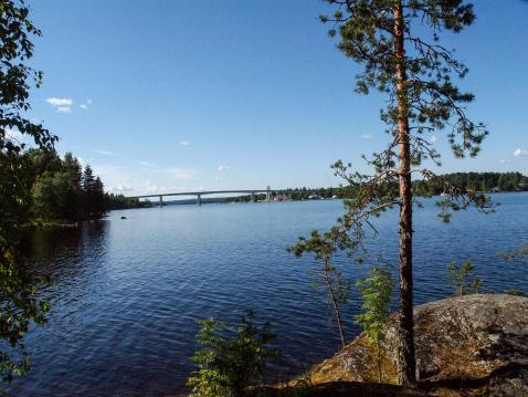 Puumalansalmen silta on vieläkin yksi pisimmistä Suomen silloista.