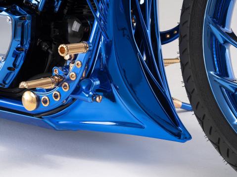 Bundnerbike Harley-Davidson Blue Edition by Bucherer.