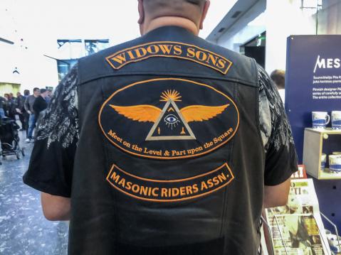 Widows Sons. Masonic Riders ASSN.