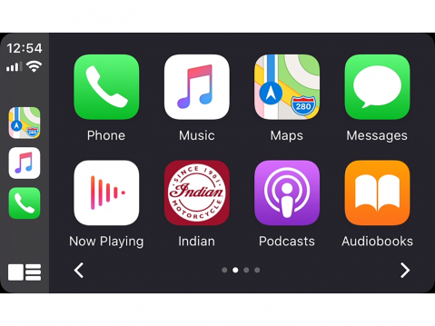 Apple CarPlay Intiaanissa.