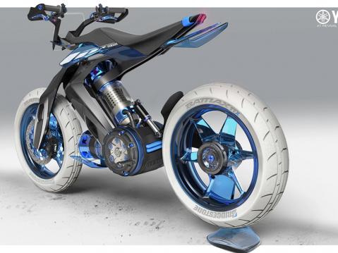 Yamahan vesimoottorinen ja vesivetoinen konsepti vuodelta 2016.