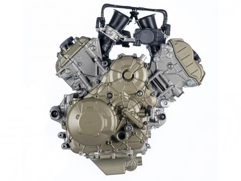 Ducatin uusi V4 Granturismo -moottori.