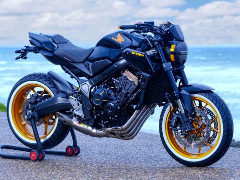 Honda CB650R BMX by Werther, France.