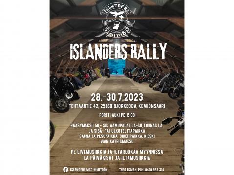 Islanders Rally 28.-30.7.2023 Kimitoön.