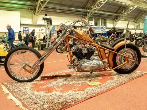 Custom build 2. Harley-Davidson Ironhead Omistaja: Jukka Haapala