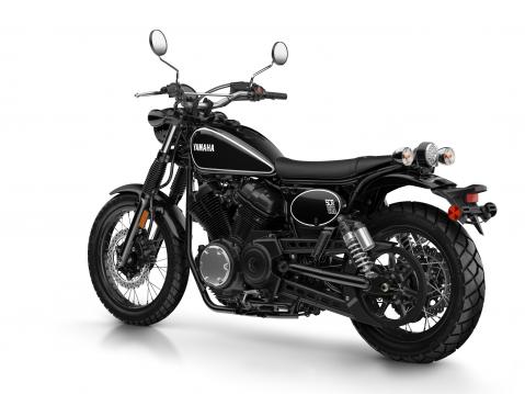 Yamaha SCR950 vuosimallin 2017 scrambler.