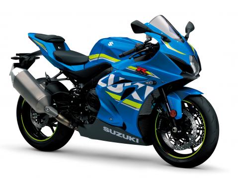 Uusi vuosimallin 2017 Suzuki GSX-R1000.