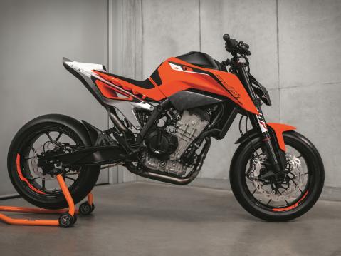 KTM 790 Duke -prototyyppi.