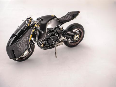 Rough Craftsin suunnittelijan Winston Yehin MV Agusta Brutale 800 RR Ballistic Trident.