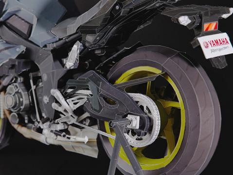 Yamaha MT-10 vm 2017 tulostettava 3D-paperimalli