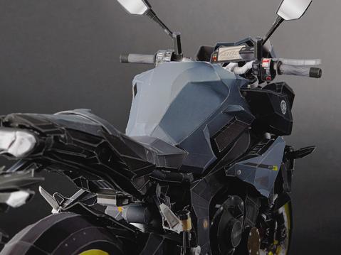 Yamaha MT-10 vm 2017 tulostettava 3D-paperimalli