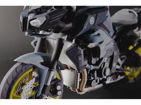 Yamaha MT-10 vm 2017 tulostettava 3D-paperimalli