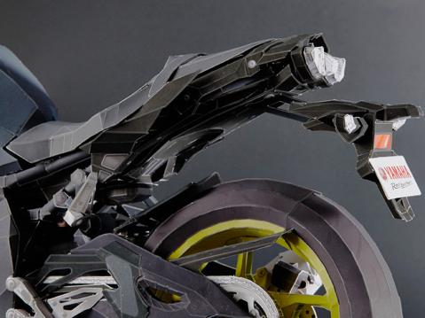 Yamaha MT-10 vm 2017 tulostettava 3D-paperimalli