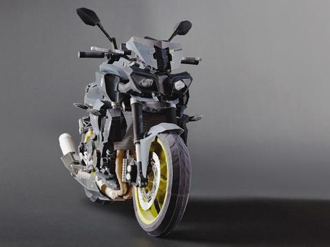 Yamaha MT-10 vm 2017 tulostettava 3D-paperimalli