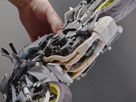 Yamaha MT-10 vm 2017 tulostettava 3D-paperimalli