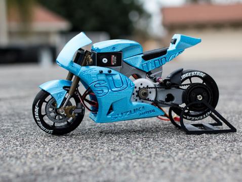 3D-tulostettu 2016 Suzuki GSX-RR MotoGP-pyörä