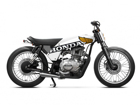 HONDA CB400 - WOLVERINE 