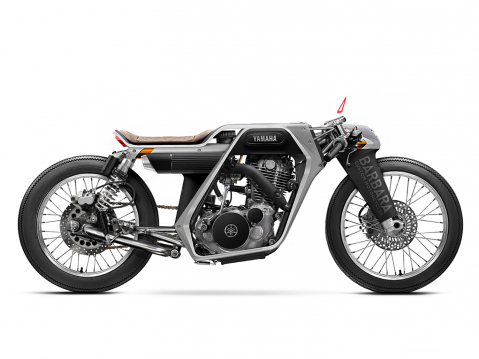 Yamaha SR500 Hologram