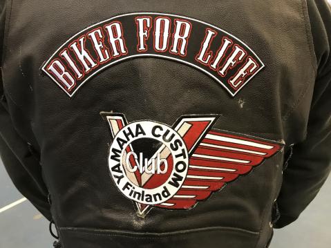 Biker for Life. Yamaha Club Finland.