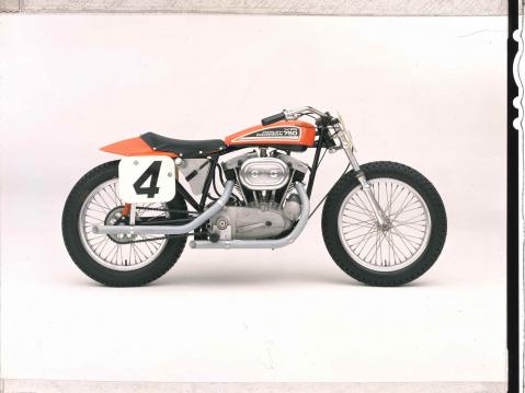 Vuosimallin 1970 Harley-Davidson XR750.