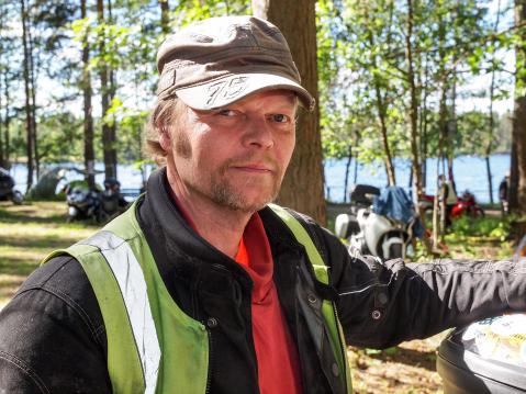 Oriveteläinen Jukka Eronen murehti ralliväen ikääntymistä ja talkoohengen katoamista.