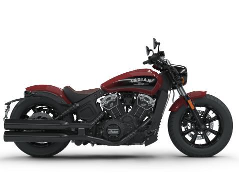 Mallivuoden 2018 Indian Scout Bobber.