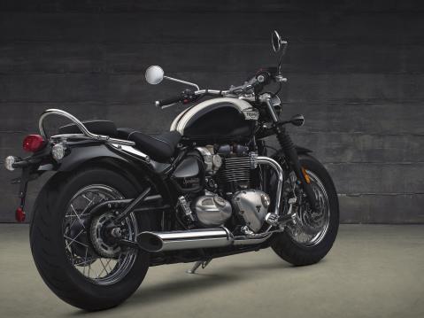 Triumph Bonneville Speedmaster vuosimallia 2018.