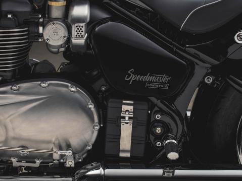 Triumph Bonneville Speedmaster vuosimallia 2018.