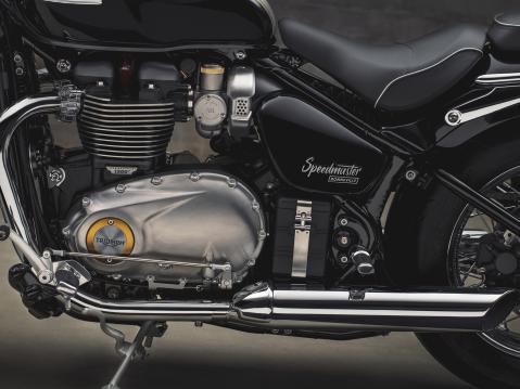 Triumph Bonneville Speedmaster vuosimallia 2018.