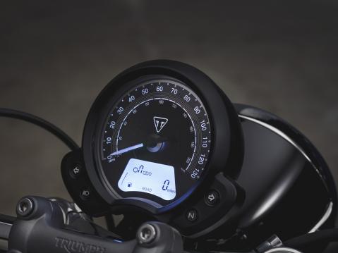 Triumph Bonneville Speedmaster vuosimallia 2018.