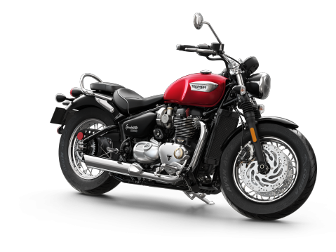 Triumph Bonneville Speedmaster vuosimallia 2018.